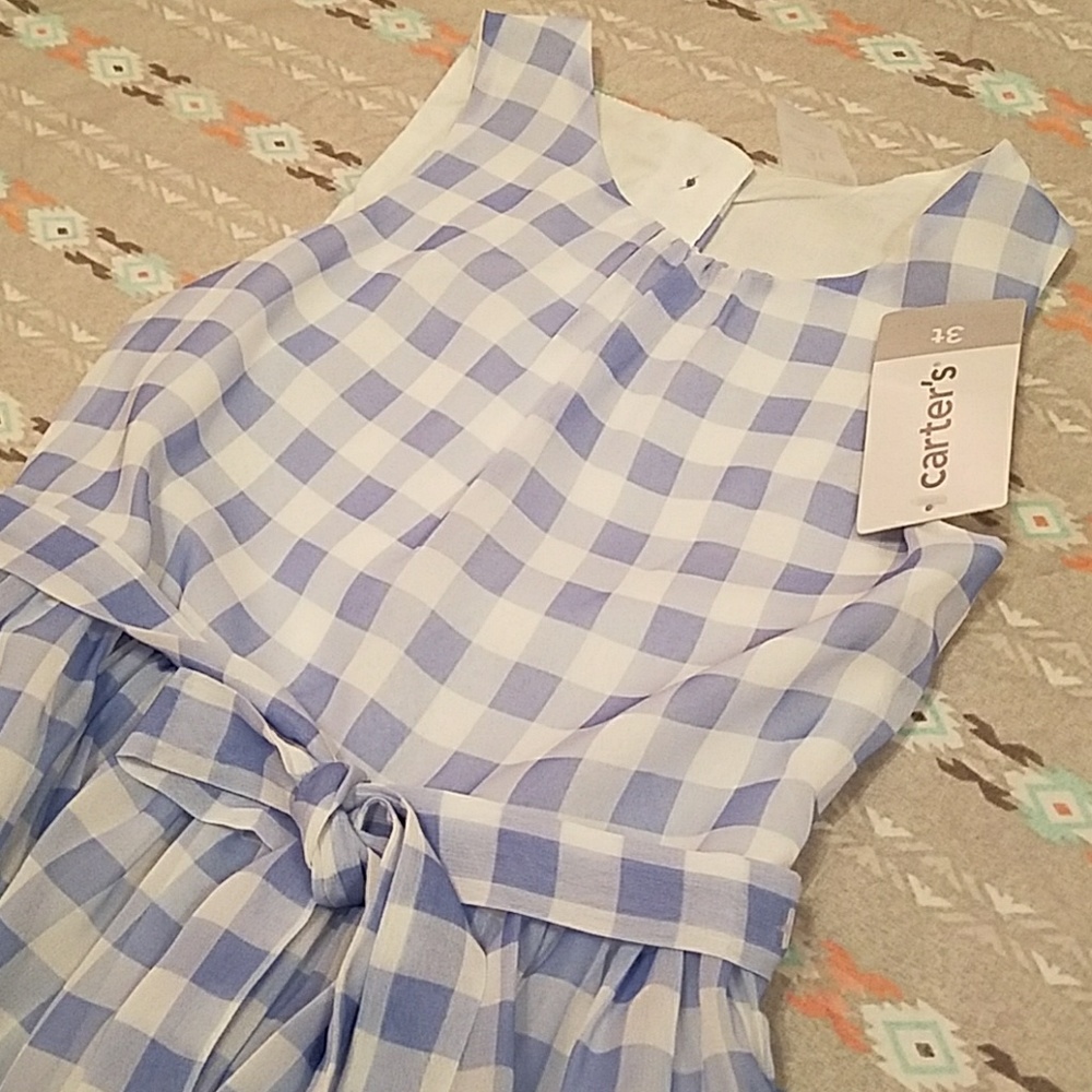 NWT gingham dress